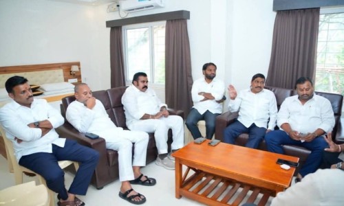 హార్స్లీ హిల్స్లో స్థానిక ఎన్నికల పై కూటమి నాయకుల  వ్యూహరచన 