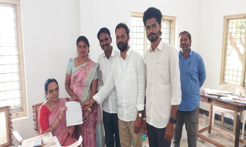 ముష్టూరు ఎంపీటీసీ బరిలో మాలతి