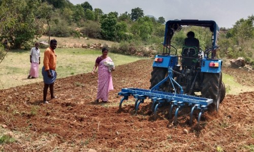 ప్రకృతి వ్యవసాయంలో  ఉలవల సాగు కు శ్రీకారం