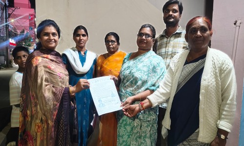 35 వార్డులో వైకాపా అభ్యర్థిని శారదారెడ్డిని గెలిపించండి  