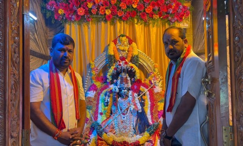 శ్రీ బాట గంగమ్మ అమ్మవారి 9వ వార్షికోత్సవం లో పాల్గొన్న శ్రీరామ్ చినబాబు