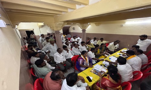 కూటమి ఛైర్మన్ అభ్యర్థి శ్రీరామ్ చినబాబు విశ్రుత ప్రచారం