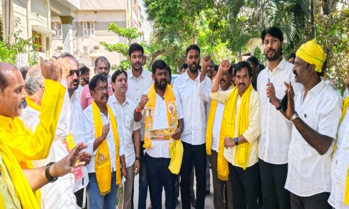 శ్రీరామ్ చినబాబు గెలుపు కోసం రాటకొండ, దొమ్మలపాటి తనయులు