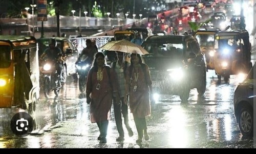 చెన్నైలో భారీ వర్షాలు 