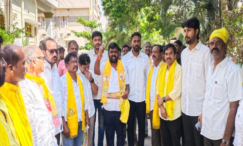 శ్రీరామ్ చినబాబు గెలుపు కోసం రాటకొండ, దొమ్మలపాటి తనయులు