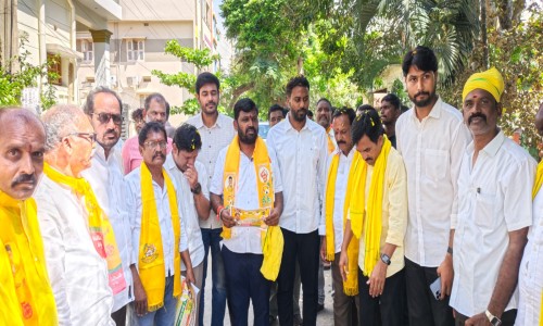 శ్రీరామ్ చినబాబు గెలుపు కోసం రాటకొండ, దొమ్మలపాటి తనయులు 