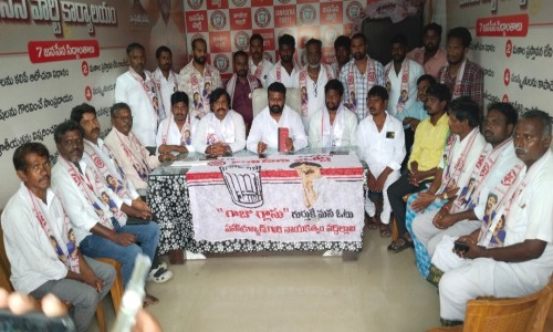జనసేన  కార్యాలయం పై దాడి వైకాపా పతనానికి నాంది -         జనసేన నాయకుడు మైఫోర్స్ మహేష్               