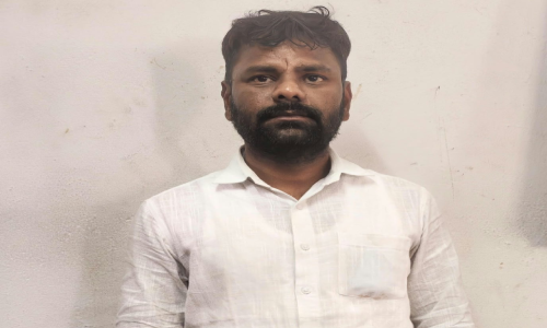 ఎన్నికల అధికారిపై దాడి ఘటన లో రౌడీషీటర్ రాజేష్ అరెస్ట్