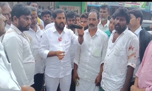 అరాచక వైకాపా కు ప్రజలే తగిన గుణపాఠం చెప్తారు - జనసేన ఇంచార్జ్ సాయినాథ్   