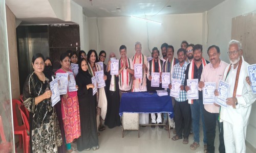 మదనపల్లి అభివృద్ధి కోసం కాంగ్రెస్ పార్టీని ఆదరించండి - డాక్టర్ అప్సర్ షరీఫ్ ని భారీ మెజార్టీతో గెలిపించండి - డిసిసి అధ్యక్షులు గాజుల భాస్కర్ పిలుపు